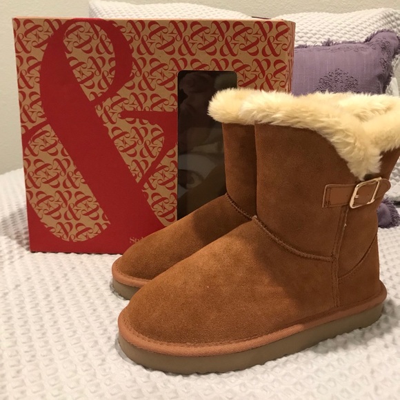Style & Co. Shoes - Style&co. Ladies Boots Genuine Suede Uppers 7M